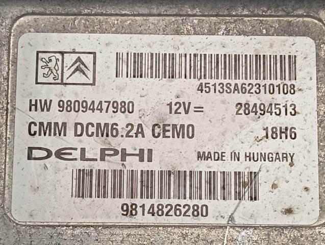  Peugeot/Citroen 9809447980