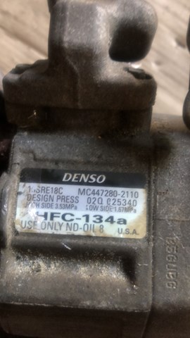 4472802110 Honda compressor de aparelho de ar condicionado