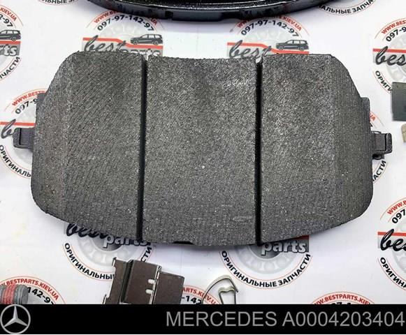 Колодки Mercedes A0004203404 цена, от 119.40 USD