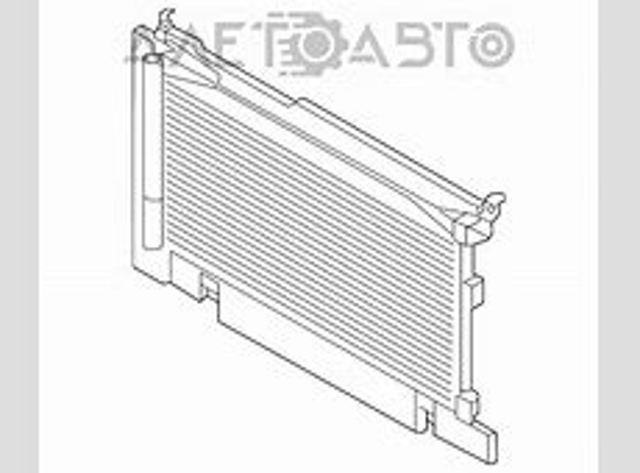 Radiador de aparelho de ar condicionado VAN Wezel 51015704