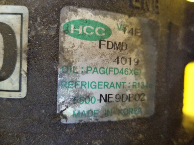 F500NE9DB02 HCC Компрессор хладагента