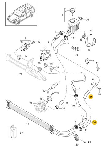  95834796301 Porsche