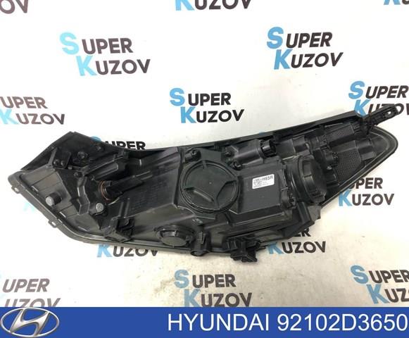 Правая фара 92102D3650 Hyundai/Kia