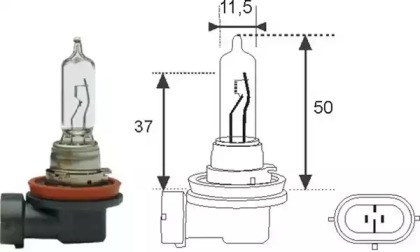 Лампочка галогенная 2548100000 Magneti Marelli