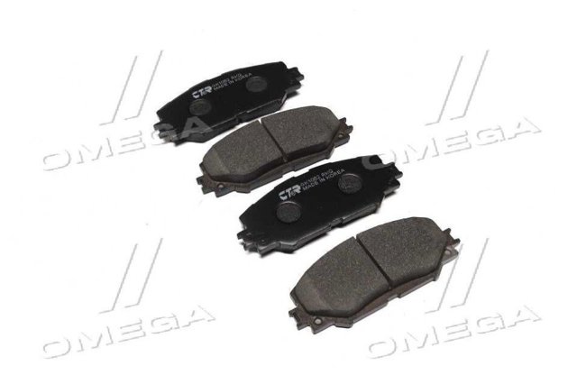 Колодки тормозные передние дисковые CTR GK1062