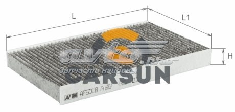 Воздушный фильтр салона Alpha Filter AF5018A