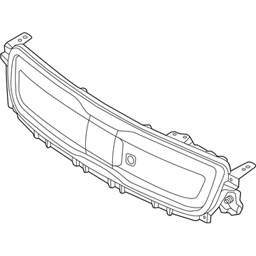 86350E41009HA Hyundai/Kia Решетка радиатора