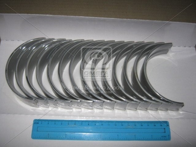 Вкладыши коленвала коренные, комплект, стандарт (STD) 5010295445 Renault (RVI)
