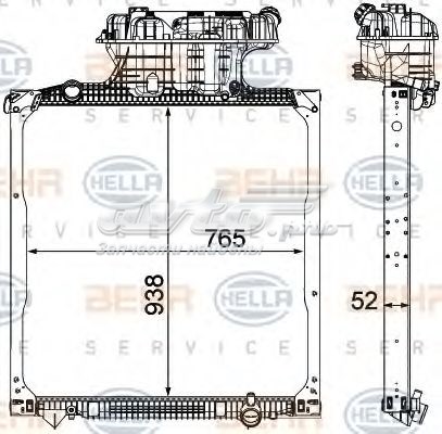 8MK376750541 HELLA 