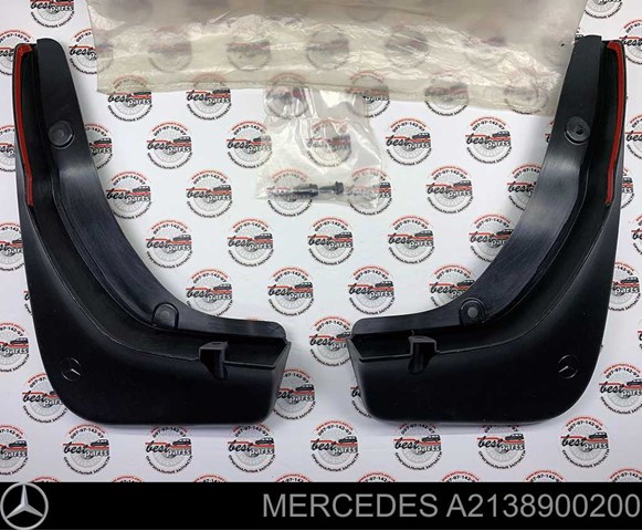 Protetores de lama traseiros, kit Mercedes E  W213