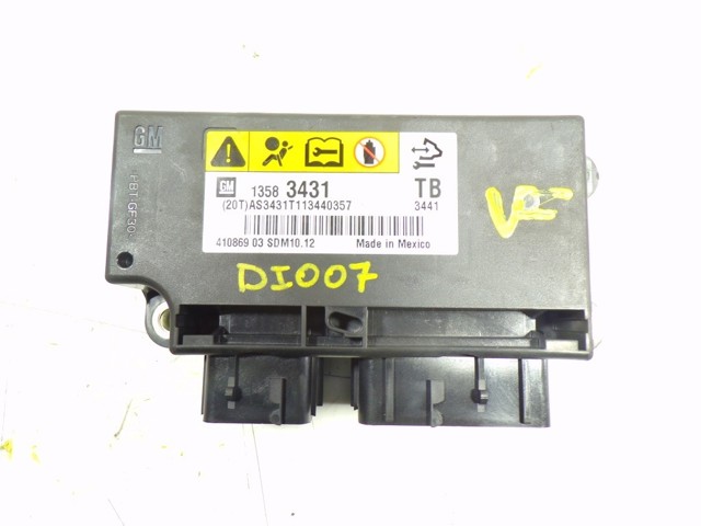 Блок управления airbag Opel 13583431 цена, от 36.68 USD
