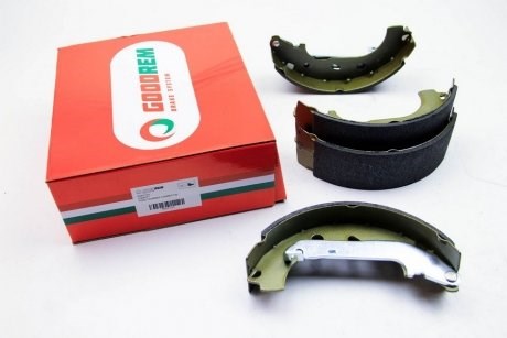 RM0123 Goodrem Барабанные тормозные колодки