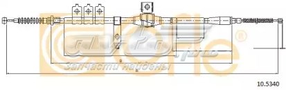 Трос ручника XM342A823BA Ford