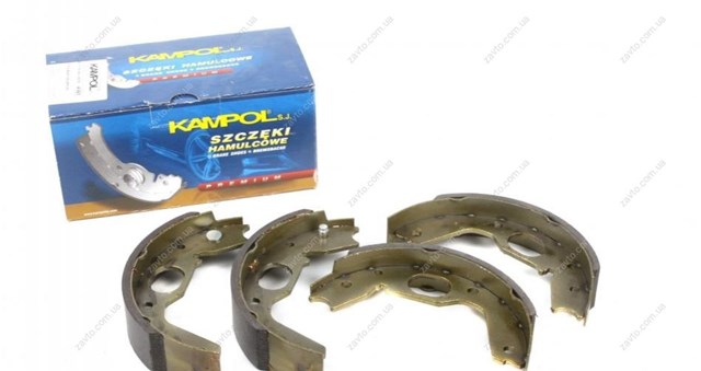 Sapatas do freio de estacionamento K865 Kampol