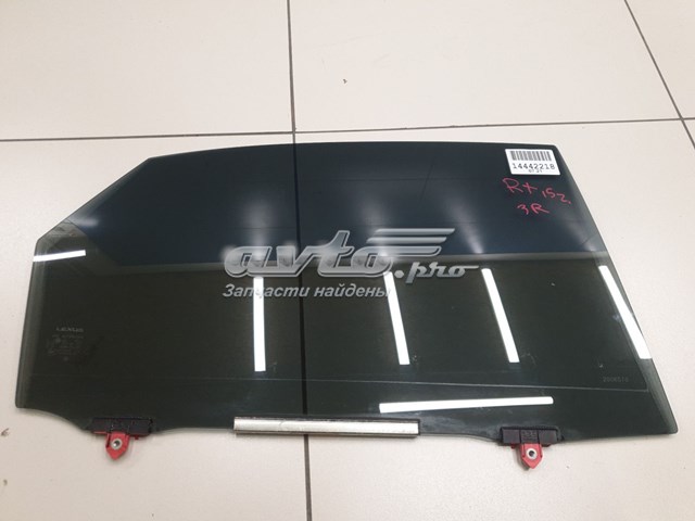 6810378010 Toyota vidro da porta traseira direita