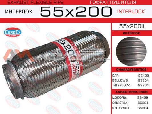 Гофра приемной трубы Euroex 55X200IL цена, от 14.99 USD