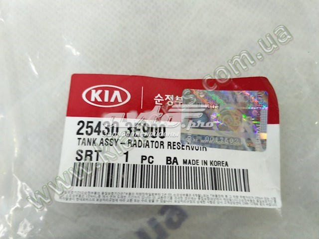 254303E900 HYUNDAI Vaso de expansión original y equivalente