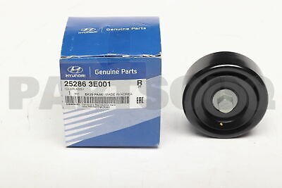 2528607001 HYUNDAI Polea inversión / guía, correa poli V original y equivalente