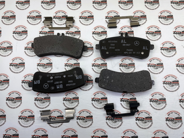 0004203104 Mercedes Колодки тормозные дисковые комплект