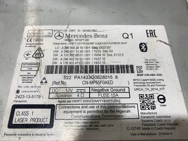  A2469003818 Mercedes