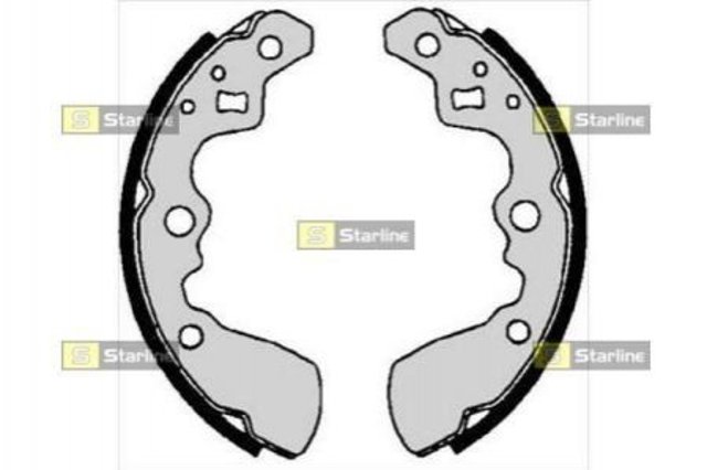 Барабанные колодки Starline BC06320