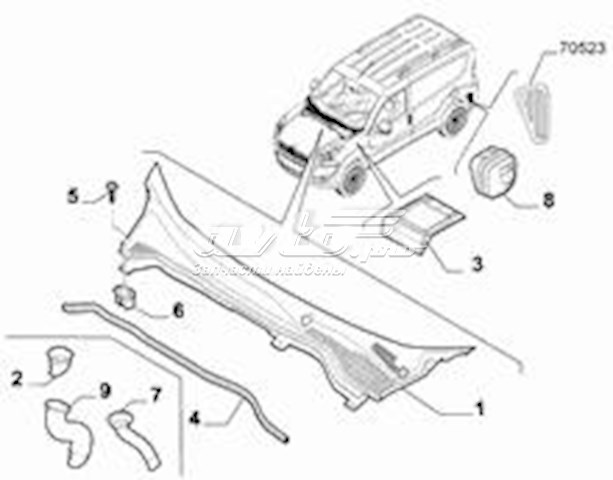  Fiat/Alfa/Lancia 735498287 цена, от 128.39 USD