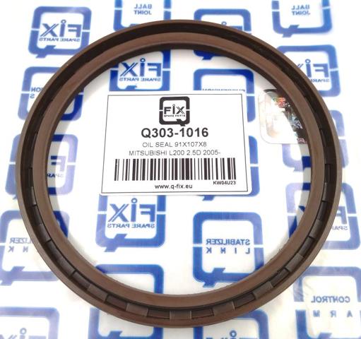 Q3031016 Q-fix Сальник коленвала двигателя, задний