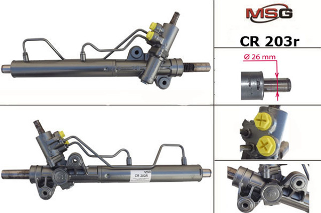 CR203R MSG Rebuilding Управление рулевое в сборе