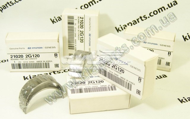 Купить Вкладыши шатунные Хундай Санта-Фе III DM