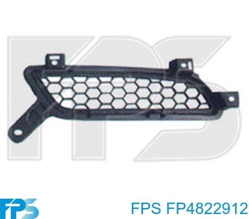 Решетка радиатора правая FPS FP4822912 цена, от 11.30 USD