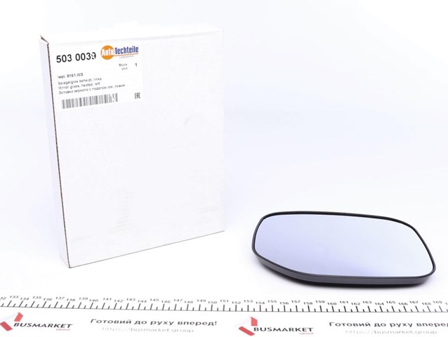 Зеркальный элемент водительского зеркала Autotechteile 5030039 цена, от 8.47 USD