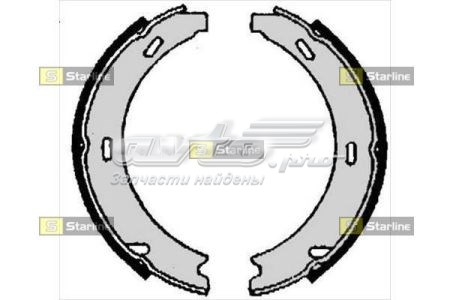 Колодки стояночного тормоза Starline BC06870
