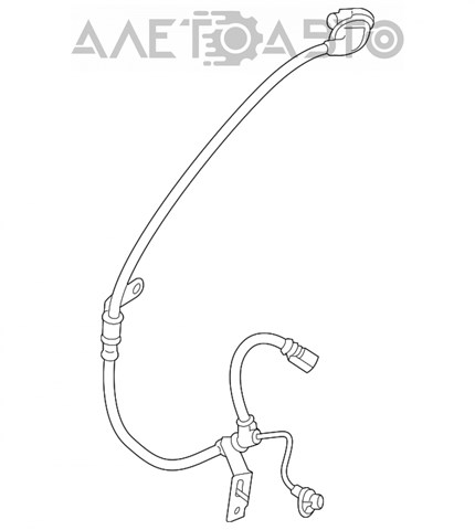 Провод датчика АБС задний правый Mazda TK79437EX цена, от 41.01 USD