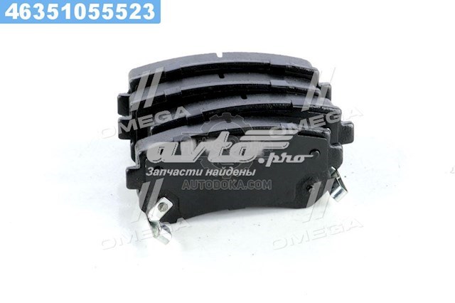 Колодки тормозные задние дисковые RIDER RD24320STD