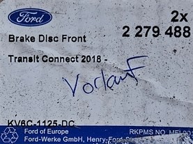 Купить 2279488 Ford Ротор тормозной