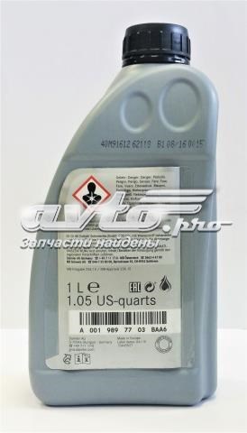 Трансмиссионное масло A0019897703AAA6 Mercedes