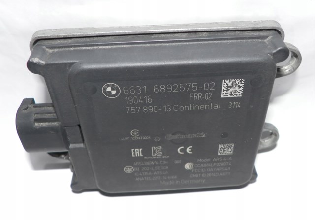 Радарный датчик дистанции BMW 66316892575 цена, от 318.85 USD