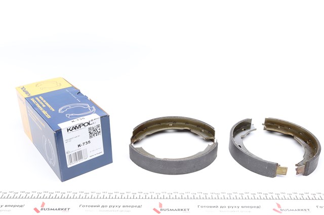Тормозные колодки стояночного тормоза Kampol K735 цена, от 15.71 USD