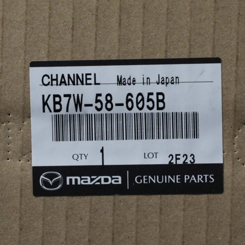 KB7W58605B Mazda 