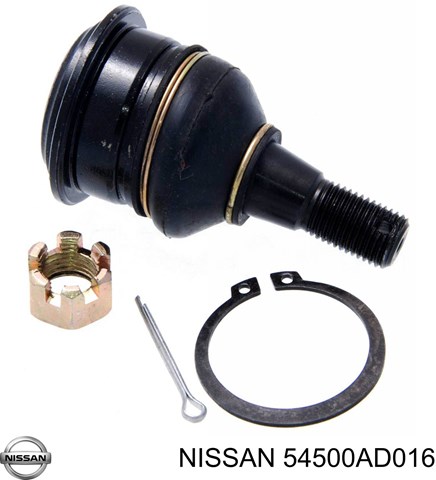 .54500AD017 Nissan braço oscilante inferior esquerdo de suspensão dianteira