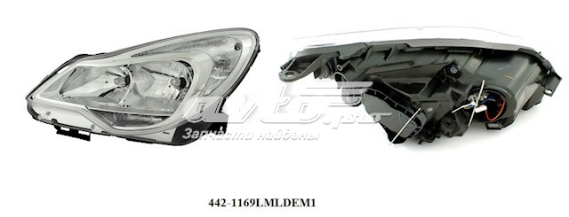 Левая фара 4421169LMLDEM1 Depo/Loro/Abakus