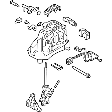 46700C5560 Hyundai/Kia Кулиса КПП