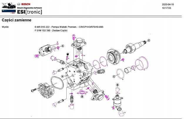  F01M102390 Bosch