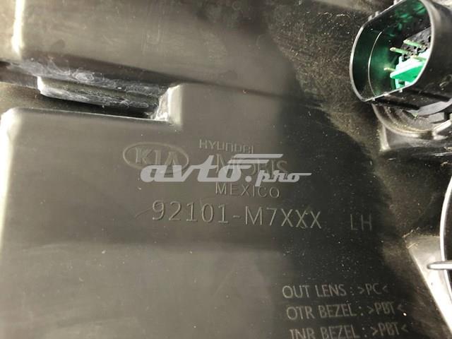 Фара левая Hyundai/Kia 92101M7000 цена, от 228.84 USD