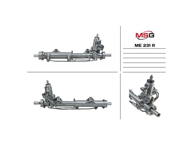 Реечный рулевой механизм MSG Rebuilding ME231R цена, от 236.02 USD