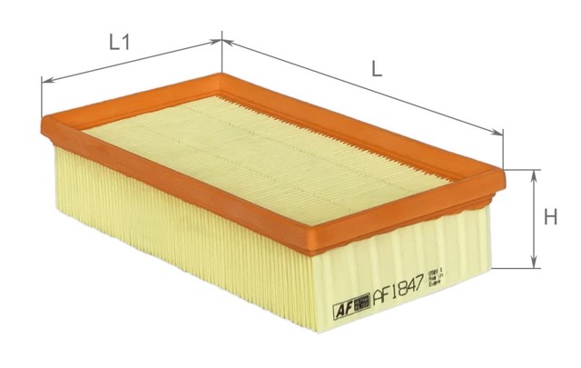 Элемент воздушного фильтра Alpha Filter AF1847 цена, от 3.90 USD