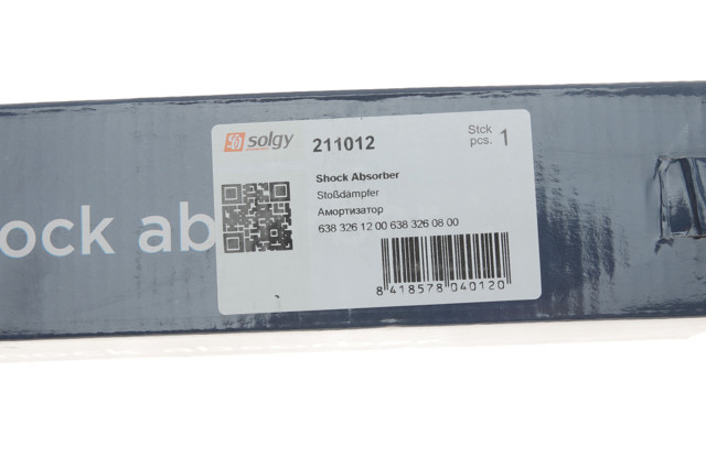 Задний амортизатор Solgy 211012