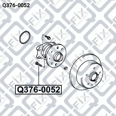Болт ступицы Q3760052 Q-fix