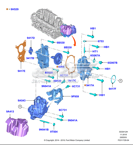 Vedante da bomba de combustível da Bomba de Combustível de Pressão Alta Ford 1892645 preço, a partir de 6,79 USD