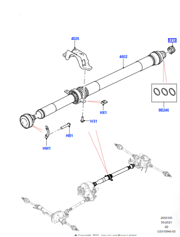LR154196 Land Rover 
